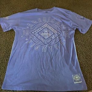 Men’s Medium American Fighter Purple T-shirt